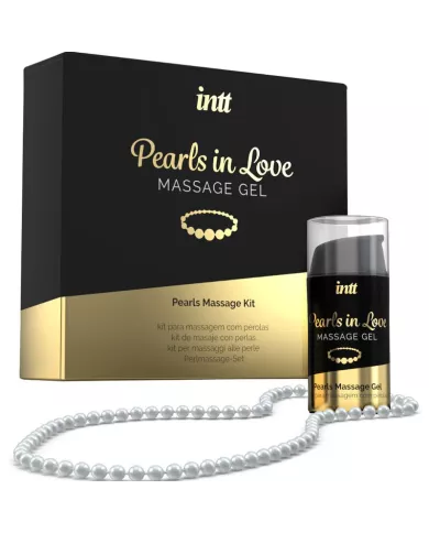 INTT MASSAGE & ORAL SEX - PERLES AMOUREUSES AVEC COLLIER DE PERLES ET GEL DE SILICONE INTT MASSAGE & ORAL SEX - PERLES AMOUREUSES AVEC COLLIER DE PERLES ET GEL DE SILICONE