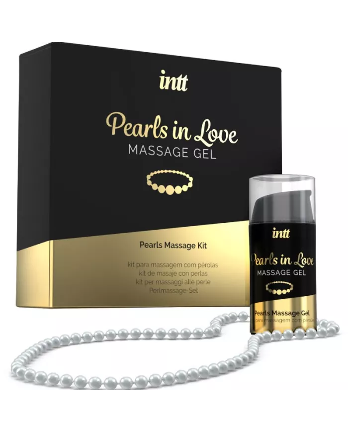 INTT MASSAGE & ORAL SEX - PERLES AMOUREUSES AVEC COLLIER DE PERLES ET GEL DE SILICONE INTT MASSAGE & ORAL SEX - PERLES AMOUREUSES AVEC COLLIER DE PERLES ET GEL DE SILICONE
