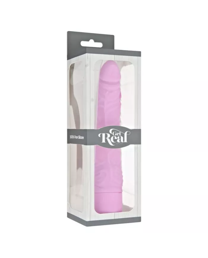 GET REAL - VIBRATEUR SLIM CLASSIQUE ROSE GET REAL - VIBRATEUR SLIM CLASSIQUE ROSE