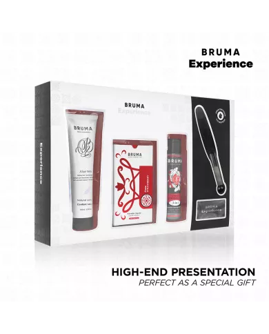 BRUMA XPERIENCE - KIT TENTATION VIBRO-ORGASMIQUE À LA FRAISE DOUCE BRUMA XPERIENCE - KIT TENTATION VIBRO-ORGASMIQUE À LA FRAISE DOUCE