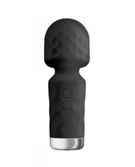 Mini vibromasseur King Wand noir
