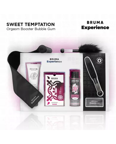 BRUMA XPERIENCE - KIT TENTATION DE GOMME SUCRÉ AVEC AMPLIFICATEUR D'ORGASME BRUMA XPERIENCE - KIT TENTATION DE GOMME SUCRÉ AVEC AMPLIFICATEUR D'ORGASME
