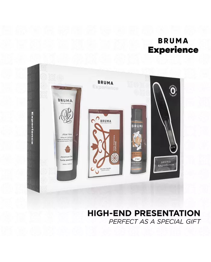 BRUMA XPERIENCE - KIT TENTATION DOUCE GÂTEAU AMÉRICAIN VIBRO-ORGASMIQUE BRUMA XPERIENCE - KIT TENTATION DOUCE GÂTEAU AMÉRICAIN VIBRO-ORGASMIQUE
