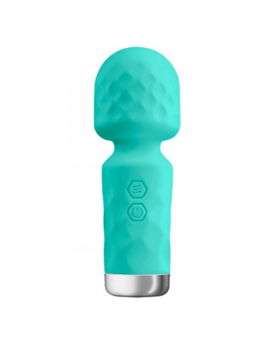 Mini vibromasseur King Wand vert