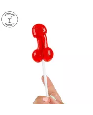 SECRETPLAY - SUCETTE À COQ AVEC ALCOOL DAIQUIRI À LA FRAISE SECRETPLAY - SUCETTE À COQ AVEC ALCOOL DAIQUIRI À LA FRAISE