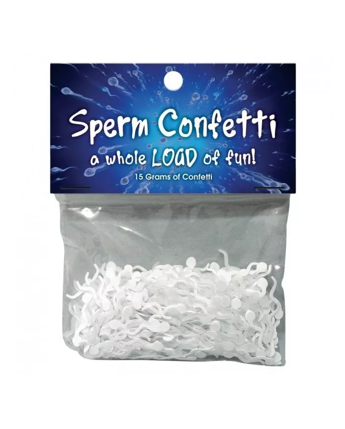 KHEPER GAMES - CONFETTIS EN FORME DE SPERME KHEPER GAMES - CONFETTIS EN FORME DE SPERME