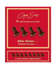 DIABLO PICANTE - BOITE DE 8 CHOCOLATS EN FORME DE PÉNIS DIABLO PICANTE - BOITE DE 8 CHOCOLATS EN FORME DE PÉNIS