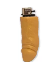 DIABLO PICANTE - BRIQUET RECHARGEABLE EN FORME DE PÉNIS DORÉ DIABLO PICANTE - BRIQUET RECHARGEABLE EN FORME DE PÉNIS DORÉ
