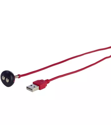 FUN FACTORY - CHARGEUR MAGNÉTIQUE USB ROUGE