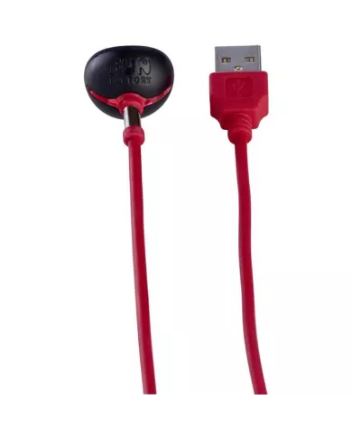 FUN FACTORY - CHARGEUR MAGNÉTIQUE USB ROUGE