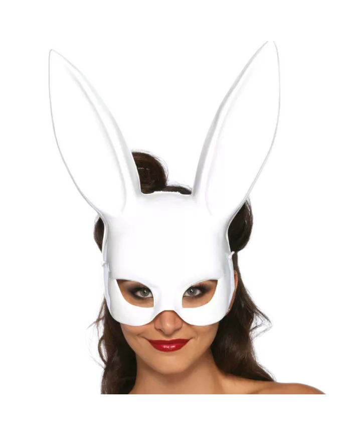 LEG AVENUE - MASQUERADE MASQUE DE LAPIN BLANC LEG AVENUE - MASQUERADE MASQUE DE LAPIN BLANC