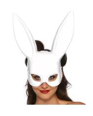 LEG AVENUE - MASQUERADE MASQUE DE LAPIN BLANC LEG AVENUE - MASQUERADE MASQUE DE LAPIN BLANC