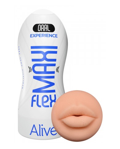 Masturbateur Maxi Flex Oral Experience - Alive