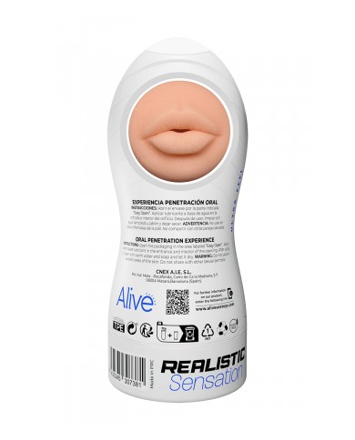 Masturbateur Maxi Flex Oral Experience - Alive