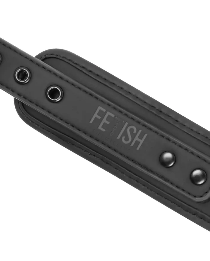 FETISH SUBMISSIVE - COLLIER CHAÎNE DOUBLURE EN NOPRÈNE FETISH SUBMISSIVE - COLLIER CHAÎNE DOUBLURE EN NOPRÈNE