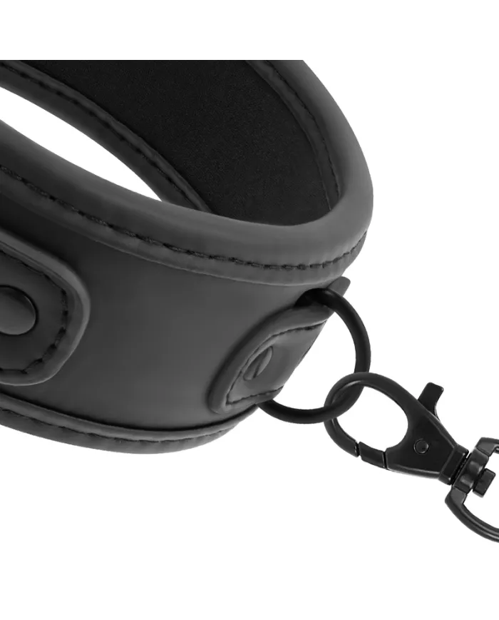 FETISH SUBMISSIVE - COLLIER CHAÎNE DOUBLURE EN NOPRÈNE FETISH SUBMISSIVE - COLLIER CHAÎNE DOUBLURE EN NOPRÈNE