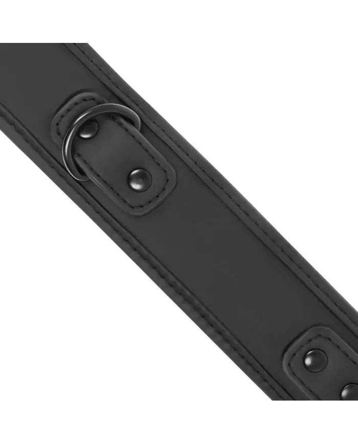 FETISH SUBMISSIVE - COLLIER CHAÎNE DOUBLURE EN NOPRÈNE FETISH SUBMISSIVE - COLLIER CHAÎNE DOUBLURE EN NOPRÈNE