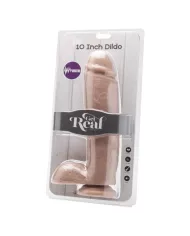 GET REAL - GODE 25,5 CM AVEC BILLES VIBRATEUR SKIN GET REAL - GODE 25,5 CM AVEC BILLES VIBRATEUR SKIN