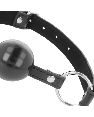 DARKNESS - BÂILLON BOULE NOIRE DARKNESS - BÂILLON BOULE NOIRE