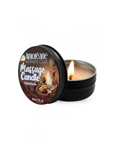 Bougie de massage Rocher Praliné - Amoreane