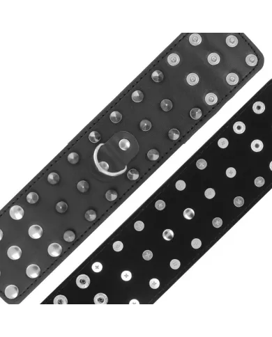 DARKNESS - MENOTTES À POINTES NOIRES SKULLS AND BONES DARKNESS - MENOTTES À POINTES NOIRES SKULLS AND BONES