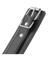 DARKNESS - MENOTTES RÉGLABLES NOIRES AVEC DOUBLE RUBAN DE RENFORT DARKNESS - MENOTTES RÉGLABLES NOIRES AVEC DOUBLE RUBAN DE RENFORT