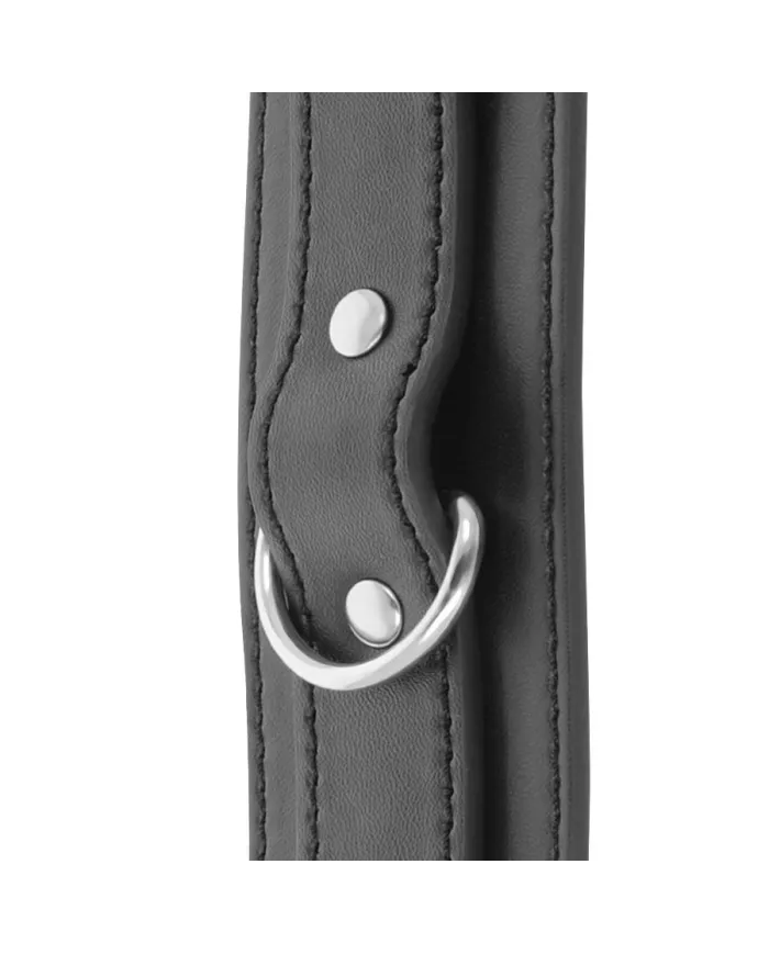 DARKNESS - MENOTTES RÉGLABLES NOIRES AVEC DOUBLE RUBAN DE RENFORT DARKNESS - MENOTTES RÉGLABLES NOIRES AVEC DOUBLE RUBAN DE RENFORT