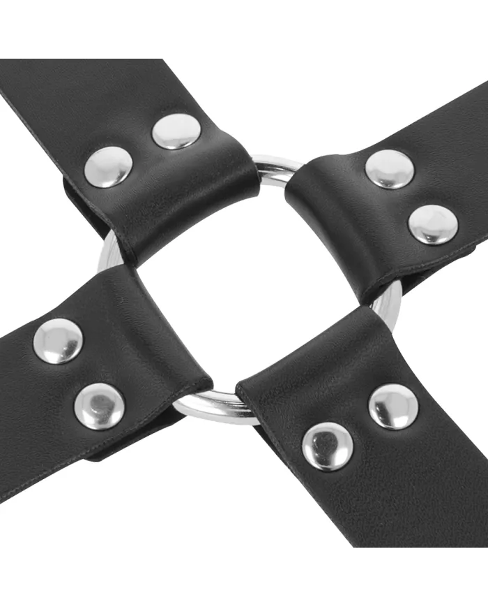 DARKNESS - MENOTTES EN CUIR POUR PIEDS ET MAINS NOIR DARKNESS - MENOTTES EN CUIR POUR PIEDS ET MAINS NOIR