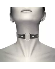 COQUETTE CHIC DESIRE - COLLIER CUIR VEGAN FEMME ACCESSOIRE COEUR COQUETTE CHIC DESIRE - COLLIER CUIR VEGAN FEMME ACCESSOIRE COEUR