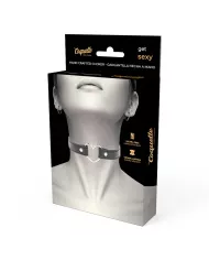 COQUETTE CHIC DESIRE - COLLIER CUIR VEGAN FEMME ACCESSOIRE COEUR COQUETTE CHIC DESIRE - COLLIER CUIR VEGAN FEMME ACCESSOIRE COEUR