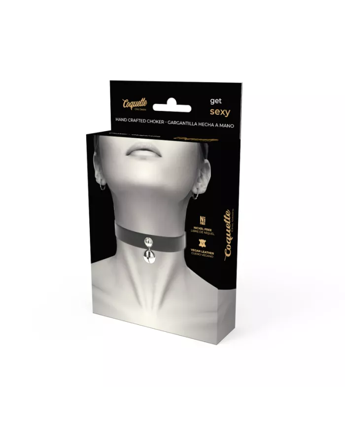 COQUETTE CHIC DESIRE - COLLIER EN CUIR VEGAN FEMME HOCHET ACCESSOIRE COQUETTE CHIC DESIRE - COLLIER EN CUIR VEGAN FEMME HOCHET ACCESSOIRE