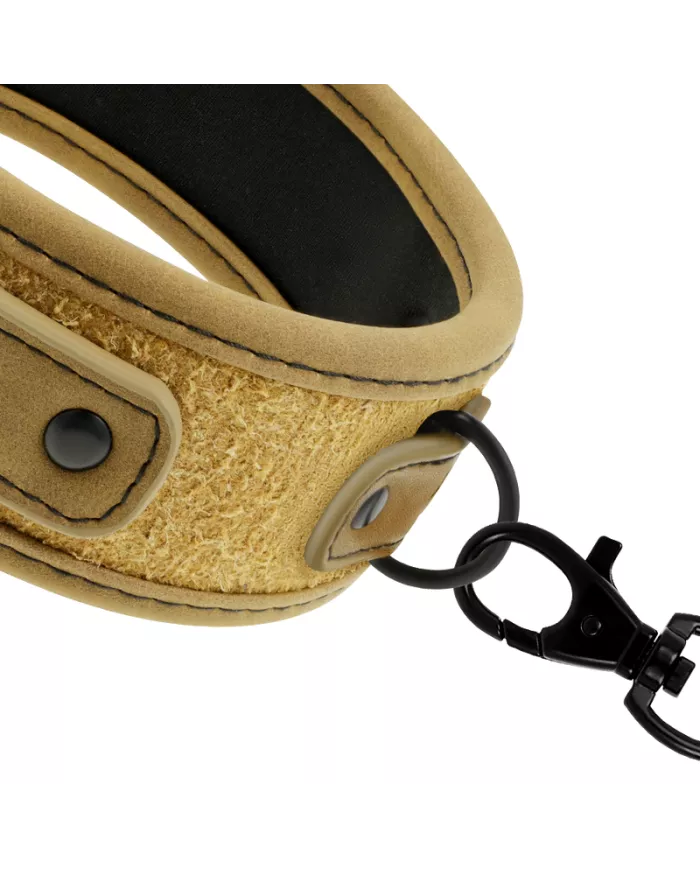 FETISH SUBMISSIVE ORIGIN - COLLIER CHAÎNE DOUBLÉE DE NÉOPRÈNE FETISH SUBMISSIVE ORIGIN - COLLIER CHAÎNE DOUBLÉE DE NÉOPRÈNE