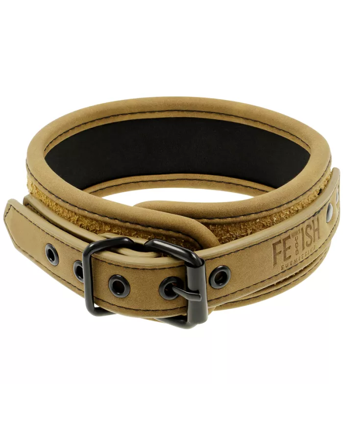 FETISH SUBMISSIVE ORIGIN - COLLIER CHAÎNE DOUBLÉE DE NÉOPRÈNE FETISH SUBMISSIVE ORIGIN - COLLIER CHAÎNE DOUBLÉE DE NÉOPRÈNE