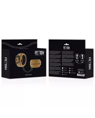 FETISH SUBMISSIVE ORIGIN - MENOTTES EN CUIR VEGAN AVEC DOUBLURE EN NÉOPRÈNE FETISH SUBMISSIVE ORIGIN - MENOTTES EN CUIR VEGAN AVEC DOUBLURE EN NÉOPRÈNE