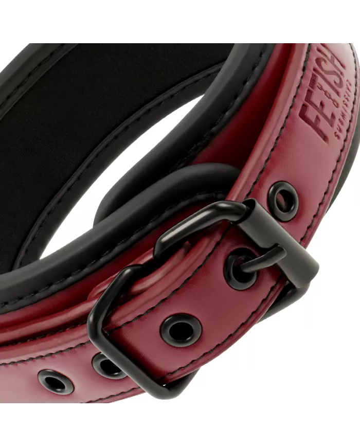 FETISH SUBMISSIVE DARK ROOM - COLLIER CHAÎNE DOUBLURE EN NÉOPRÈNE FETISH SUBMISSIVE DARK ROOM - COLLIER CHAÎNE DOUBLURE EN NÉOPRÈNE