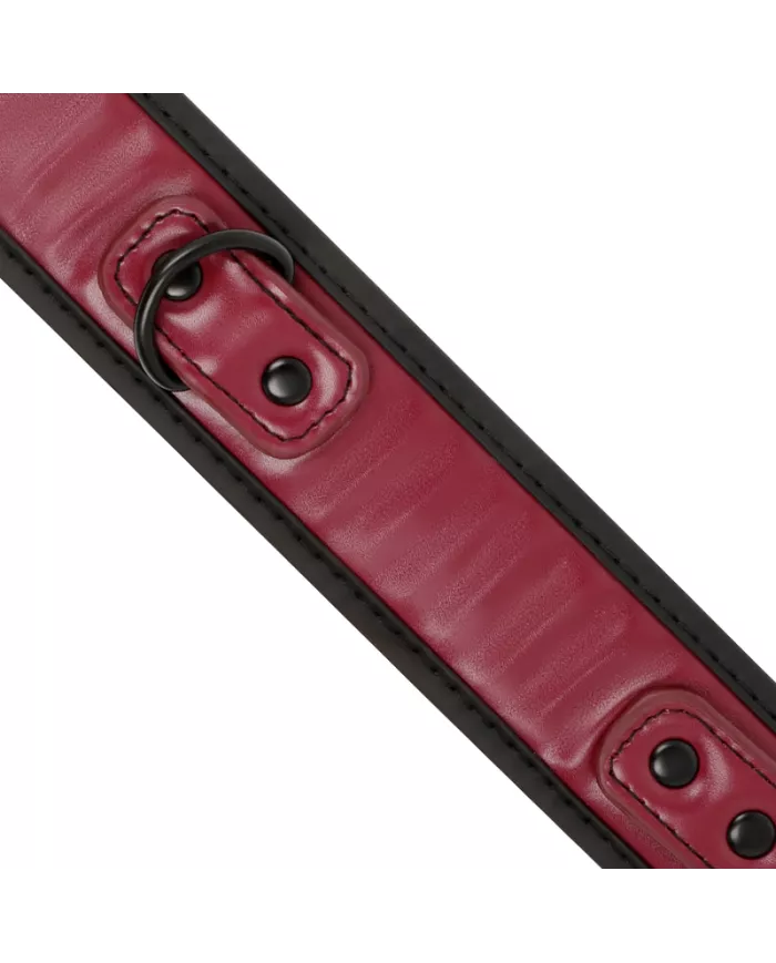 FETISH SUBMISSIVE DARK ROOM - COLLIER CHAÎNE DOUBLURE EN NÉOPRÈNE FETISH SUBMISSIVE DARK ROOM - COLLIER CHAÎNE DOUBLURE EN NÉOPRÈNE