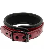 FETISH SUBMISSIVE DARK ROOM - COLLIER CHAÎNE DOUBLURE EN NÉOPRÈNE FETISH SUBMISSIVE DARK ROOM - COLLIER CHAÎNE DOUBLURE EN NÉOPRÈNE