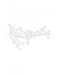Loup blanc Croissant de lune - Makarade