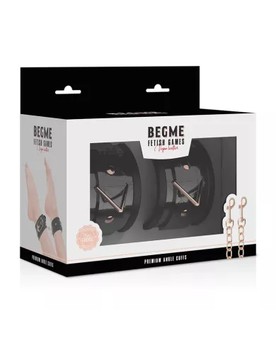 BEGME - BLACK EDITION PREMIUM MENOTTES POUR CHEVILLES