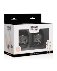 BEGME - BLACK EDITION PREMIUM MENOTTES POUR CHEVILLES