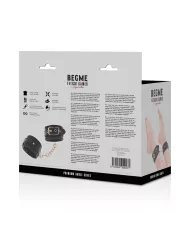 BEGME - BLACK EDITION PREMIUM MENOTTES POUR CHEVILLES