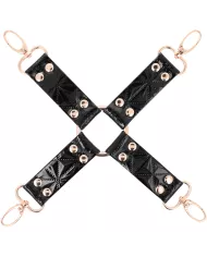 BEGME - BLACK EDITION CRAVATE EN CUIR VEGAN BEGME - BLACK EDITION CRAVATE EN CUIR VEGAN