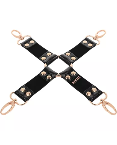 BEGME - BLACK EDITION CRAVATE EN CUIR VEGAN