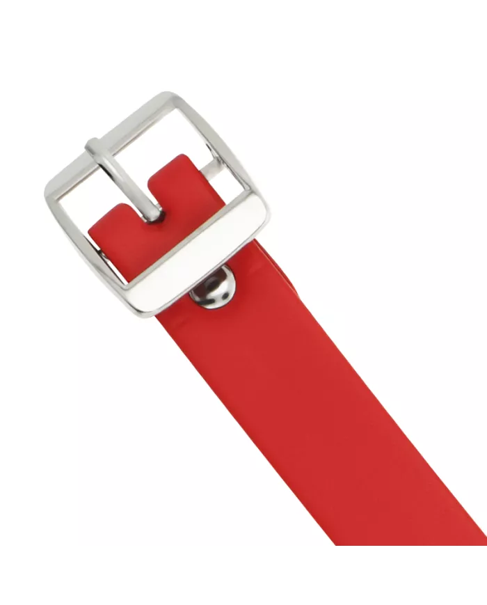 COQUETTE CHIC DESIRE - COLLIER CUIR VEGAN ROUGE FEMME ACCESSOIRE FÉTICHE COQUETTE CHIC DESIRE - COLLIER CUIR VEGAN ROUGE FEMME ACCESSOIRE FÉTICHE