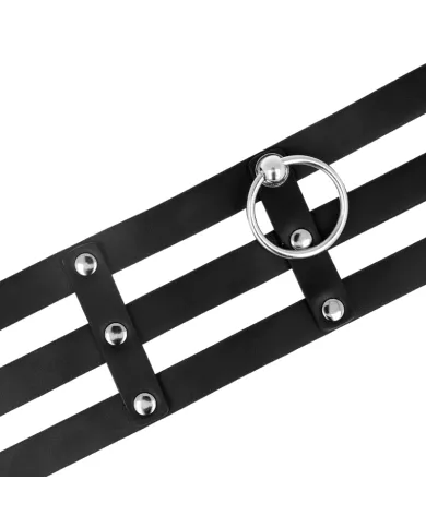 COQUETTE CHIC DESIRE - RAS DE COU EN CUIR VÉGAN STYLE FÉTICHE COQUETTE CHIC DESIRE - RAS DE COU EN CUIR VÉGAN STYLE FÉTICHE