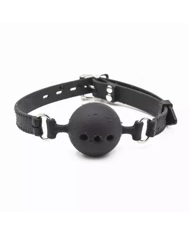 OHMAMA FETISH - BÂILLON À BOULE EN SILICONE RESPIRANT TAILLE L