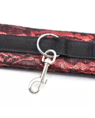 OHMAMA FETISH - MENOTTES EN VELOURS AVEC RUBAN EN NYLON