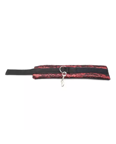 OHMAMA FETISH - MENOTTES EN VELOURS AVEC RUBAN EN NYLON