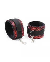 OHMAMA FETISH - MENOTTES EN VELOURS AVEC RUBAN EN NYLON