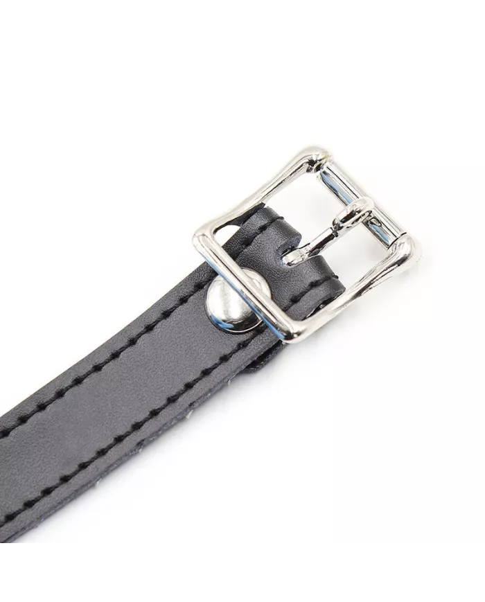 OHMAMA FETISH - BÂILLON BALLE EN SILICONE AVEC CEINTURE EN CUIR (CADENAS INCLUS) OHMAMA FETISH - BÂILLON BALLE EN SILICONE AVEC CEINTURE EN CUIR (CADENAS INCLUS)